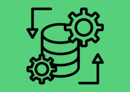 Myndin sýnir kubba sem raðast saman og tannhjól